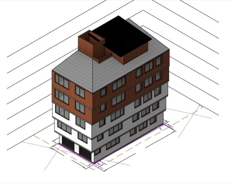 Modelo BIM reconstruido a partir del levantamiento fotogramétrico