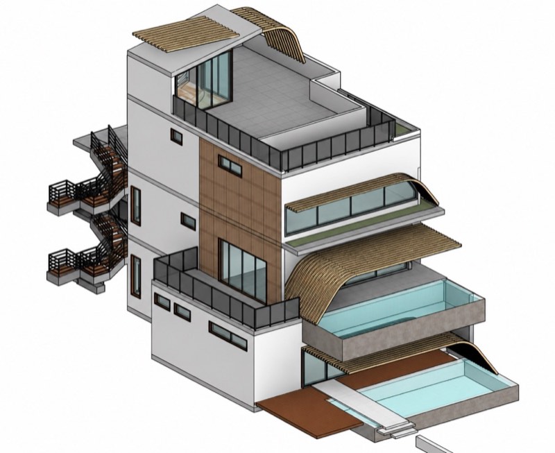 Condominio Punta Cana, modelo de una unidad residencial